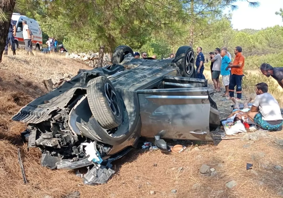 Marmaris’te Kaza: 5 Yaralı marmariste kaza 5 yarali 8rccvJbl