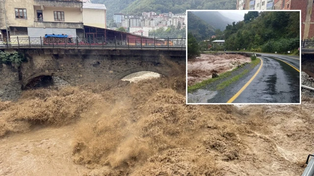 artvinde saganak yagis taskin ve heyelanlara yol acti 83qbIPMF