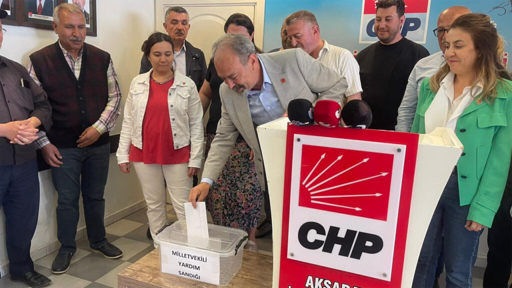 AK Partili Milletvekiline Yönelik Yardım Sandığı Kuruldu