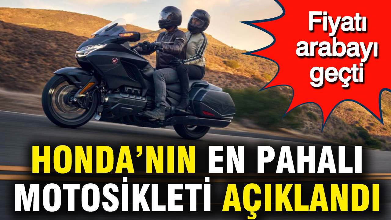 Honda’nın Yeni Lüks Motosikleti: Fiyatı Araba Değerinde