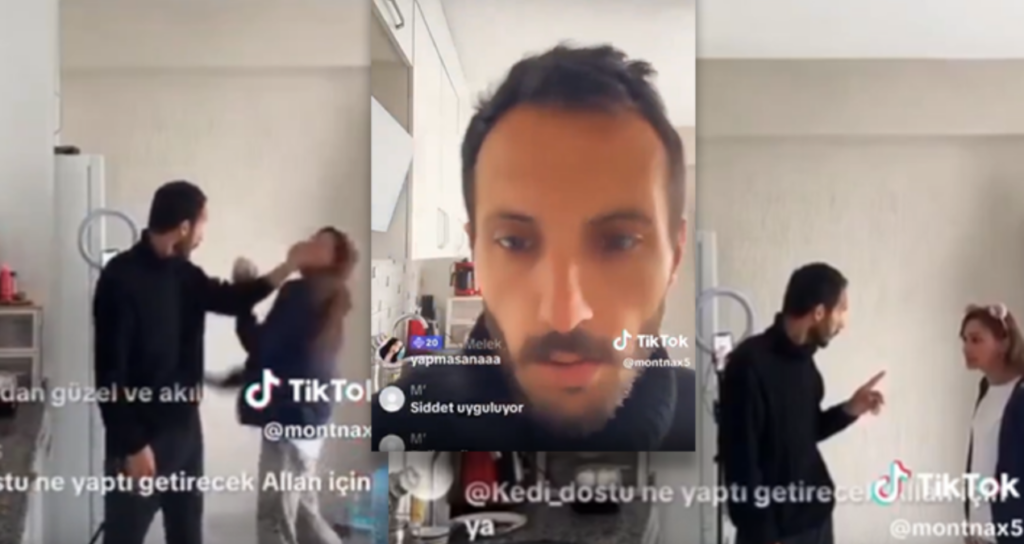 TikTok Skandalları Sürüyor: Canlı Yayında Eşine Şiddet Uyguladı